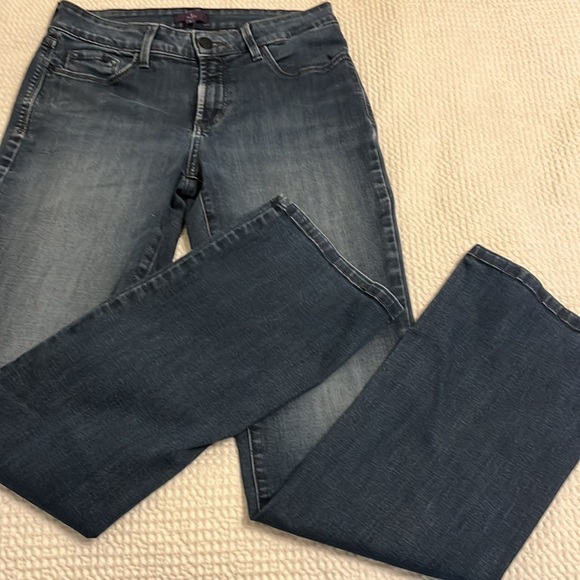 Women’s Not Your Daughter’s Jeans Barbara Bootcut Size 6 Medium Wash Stretch - Picture 3 of 8